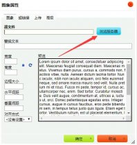 网站后台之内容页中图片的加法